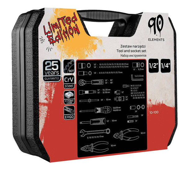 Zestaw narzędzi ręcznych NEO Tools 10-100