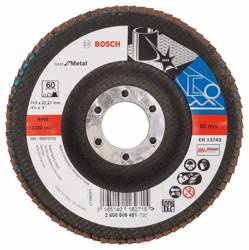 Listkowa tarcza szlifierska X571, Best for Metal 115x22,23x60 Bosch 2608605451