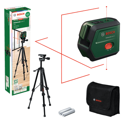 Laser krzyżowy Bosch UniversalLevel 2 - zestaw 0603663f01