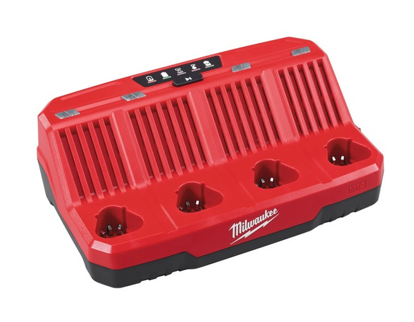 Ładowarka wieloportowa Milwaukee M12 C4