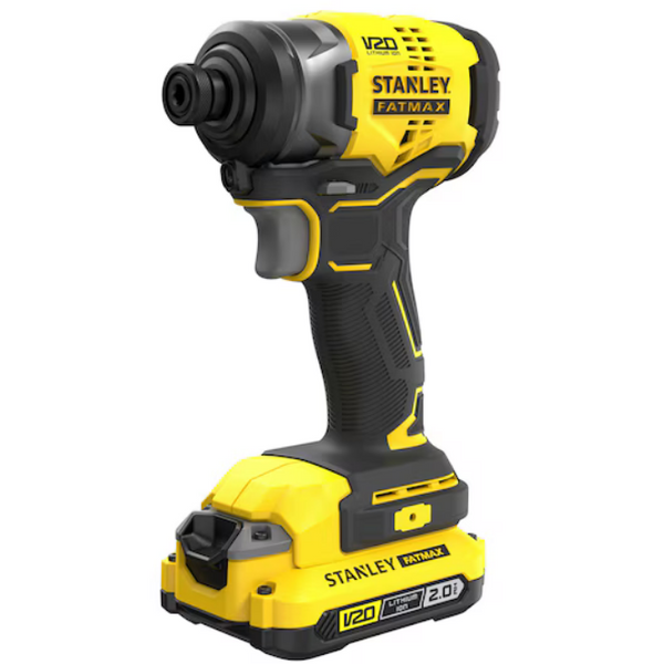 Wiertarko-wkretarka + zakrętarka 18V STANLEY FATMAX V20, 2x 2Ah