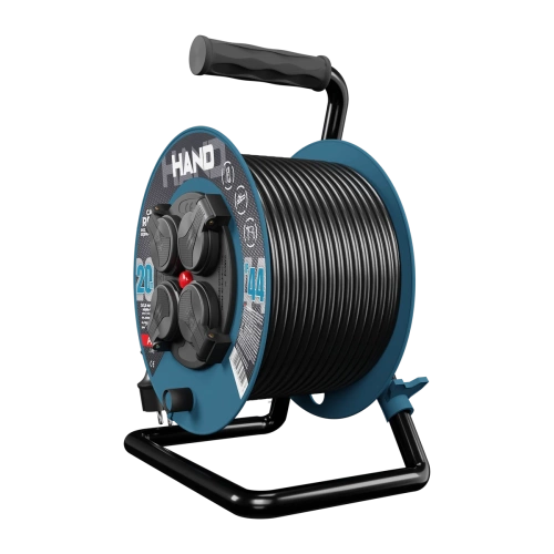 Przedłużacz bębnowy Hand Line KEL W-96300, 20M/3x1,5