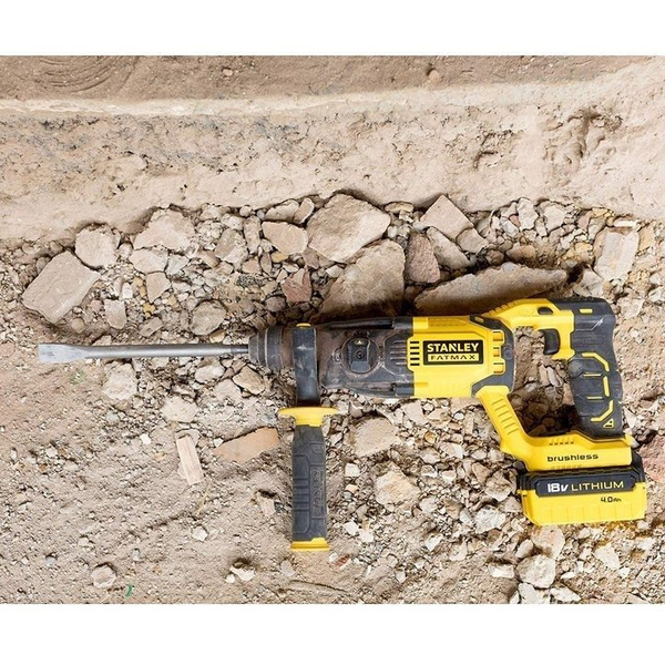 Akumulatorowa młotowiertarka SDS-Plus FMCD900M2T-QW Stanley Fatmax 18 V 2 x 4,0 Ah
