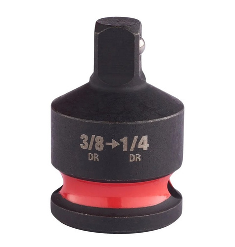 Adapter do nasadek udarowych Milwaukee 3/8" kwadrat na 1/4"