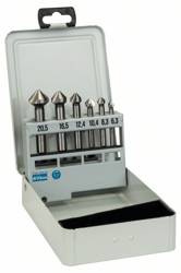 6-częściowy zestaw pogłębiaczy stożkowych  6,3; 8,3; 10,4; 12,4; 16,5; 20,5 mm Bosch 2608597527