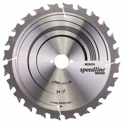 Tarcza pilarska Speedline Wood 250x30 Bosch 2608640680