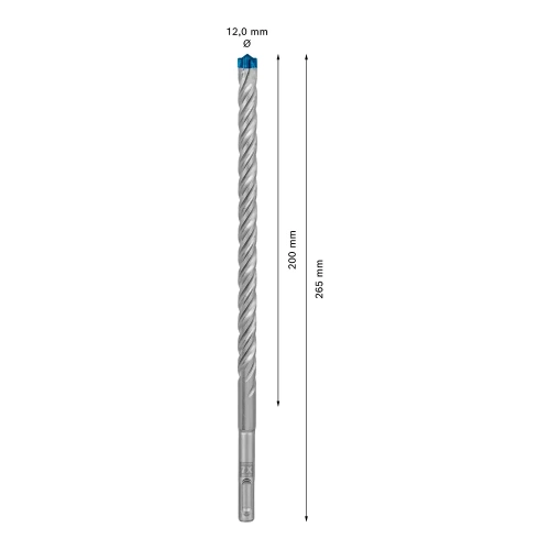 Wiertło do betonu 12x200x265 mm SDS Plus-7X Bosch 2608900190 (30 szt.)
