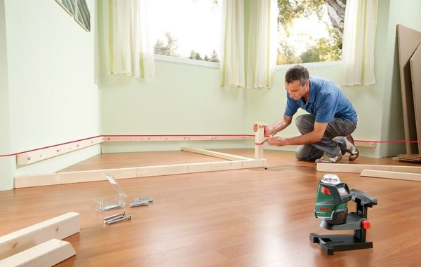 Laser liniowy PLL 360 z funkcją automatycznej niwelacji Bosch 603663020