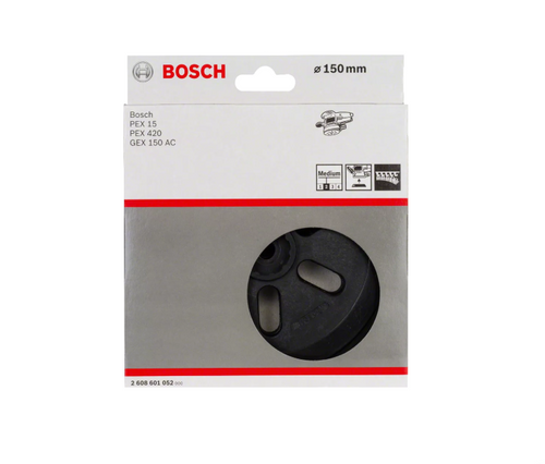 Talerz szlifierski Bosch 2608601052 średnio-twardy o średnicy 150 mm