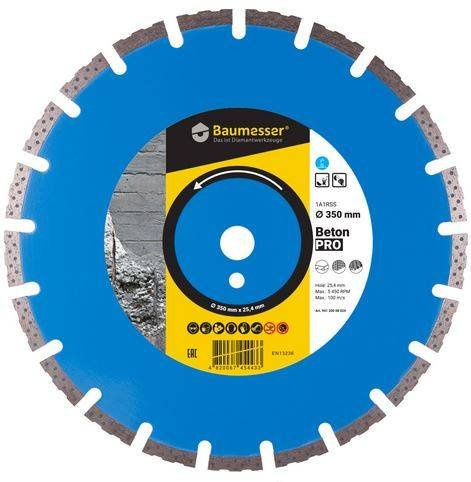 Tarcza diamentowa Baumesser 1A1RSS Beton PRO 94120008024 Distar