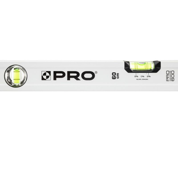 Poziomica PRO600 60 cm z libellą 2% PRO-AB060