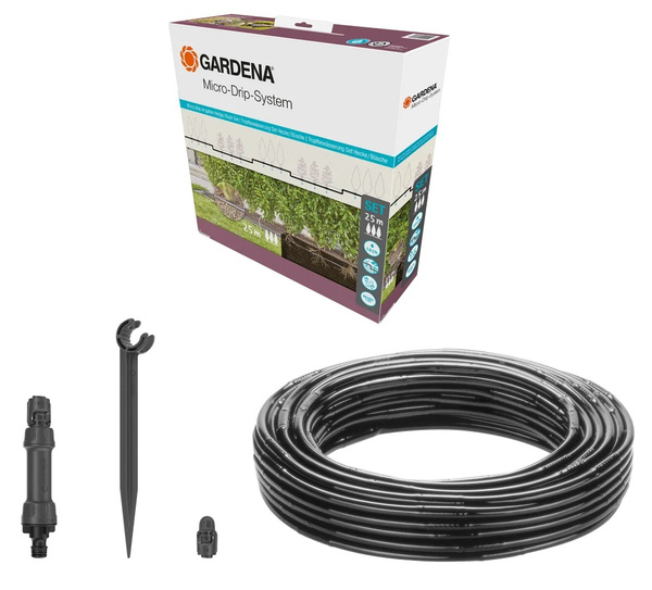 Linia kroplująca Gardena Micro-Drip-System do rzędów roślin - zestaw 25 m 13500-20