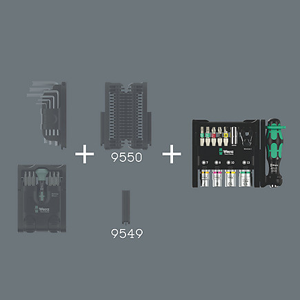 Zestaw nasadek i bitów Wera Tool-Check Modular 1 (05049000001)