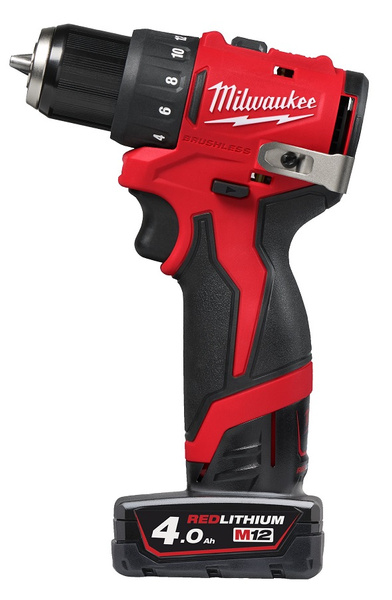 Wiertarko-wkrętarka Milwaukee M12 BLDDRC-402C