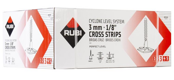 Zestaw CYCLONE 1,5 mm (300+100) 35964 RUBI