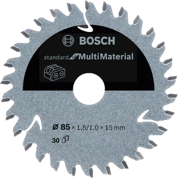 Tarcza tnąca Bosch Multi Material 85 × 1,5 × 15 T30 2608837752
