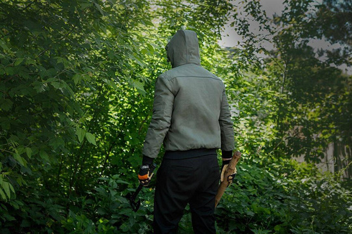 Kurtka ocieplana z kapturem OUTDOOR, zielona, NEO Tools 81-579-XXL