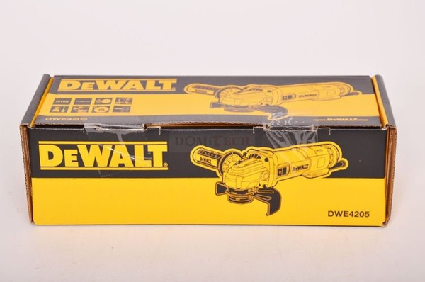 Szlifierka kątowa DeWalt  DWE4205
