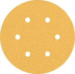 Papier ścierny EXPERT C470 z 6 otworami do szlifierek mimośrodowych 150 mm, G 100, 5 szt.