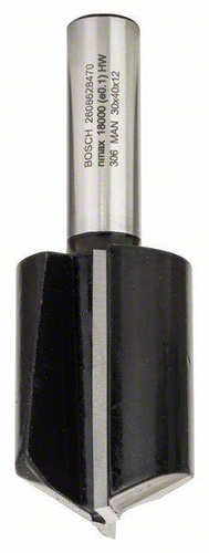 Frez prosty, 12 mm, D1 30 mm, L 40 mm, G 81 mm Bosch 2608628470