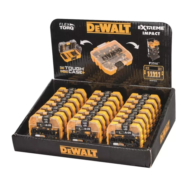 Zestaw 25 bitów udarowych Torx 20 Torsion DT70557T DeWalt