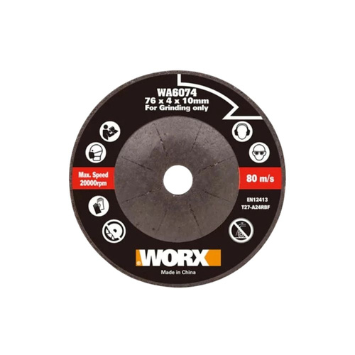 Tarcza szlifierska 76mm Worx WA6074