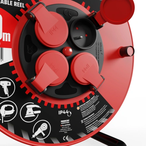 Przedłużacz bębnowy Plastrol PB-PRO/D/50M/3X1,5/H05RR-F W-97057