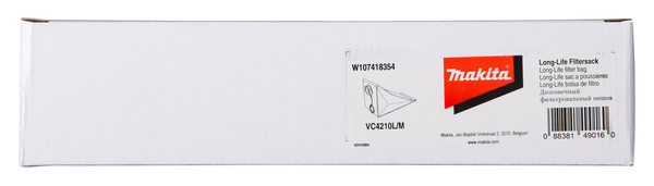  Filtr/worek Makita do gipsu wielokrotnego użytku do VC4210 W107418354