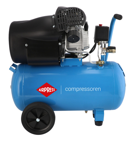 Kompresor dwutłokowy olejowy Airpress HL 425-50 8 bar 3 KM/2.2 kW 260 l/min 50 l