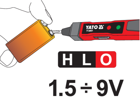 Próbnik napięcia Yato YT-28631