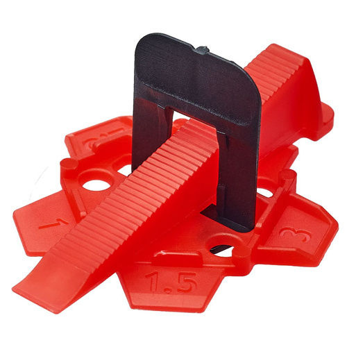 Podkładki pod kliny z dystansem pięcioramiennym Nova TLS Unicross Sendi 01961204314 (50 el.)