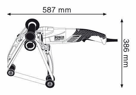 Bosch GRB 14 CE Szlifierka taśmowa do rur