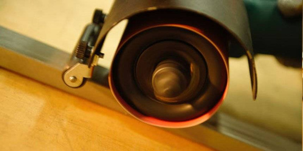 Przystawka do satynowania i matowienia powierzchni płaskich z rolką prowadzącą Glob System GS05-00