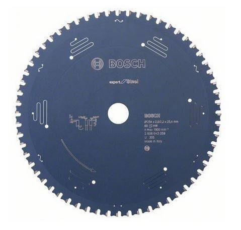 Tarcza do cięcia metalu Bosch Expert 254X25.4X2.6/2.2X60T