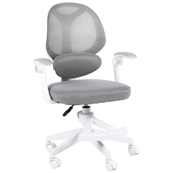 Fotel obrotowy Belivio VIVO szary