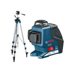 Laser krzyżowy Bosch GLL 3-80 P z statywem BT 250 (060106330B)
