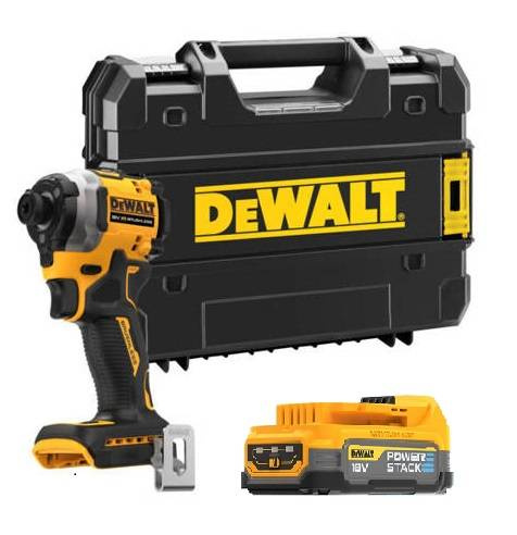 Dewalt DCF850 z walizką TSTAK i akumulatorem PowerStack 1,7 Ah
