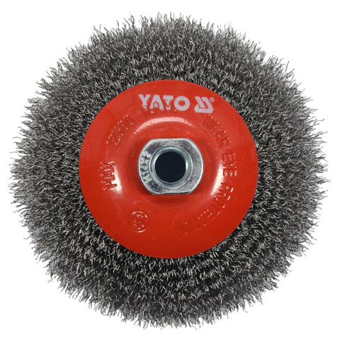 Szczotka druciana 125 mm Yato YT-47612