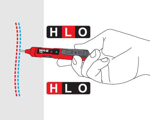 Próbnik napięcia Yato YT-28631