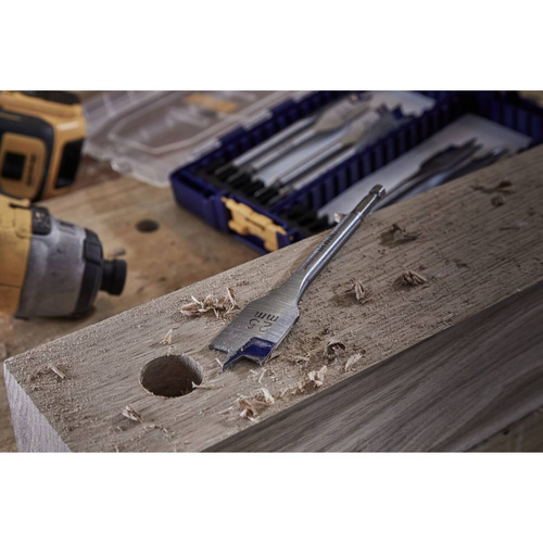 Zestaw wierteł płaskich Blue Groove Irwiin IW4041010