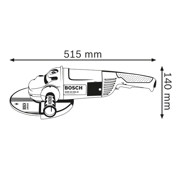 Szlifierka kątowa Bosch GWS 22-230 JH