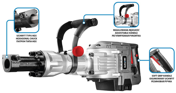 Młot wyburzeniowy Graphite 58G868