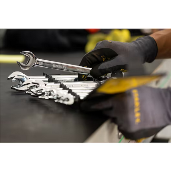 Zestaw kluczy płasko-oczkowych z grzechotką Stanley STMT82847-0