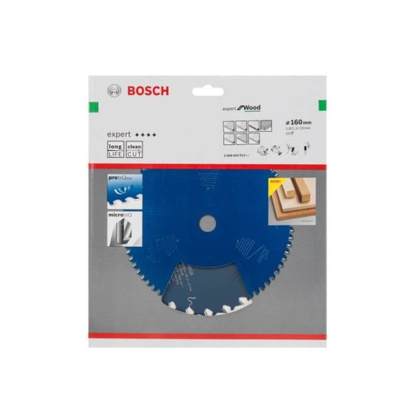 Tarcza do cięcia drewna Bosch 160 mm x 20 mm x 1.8 mm 2608644013