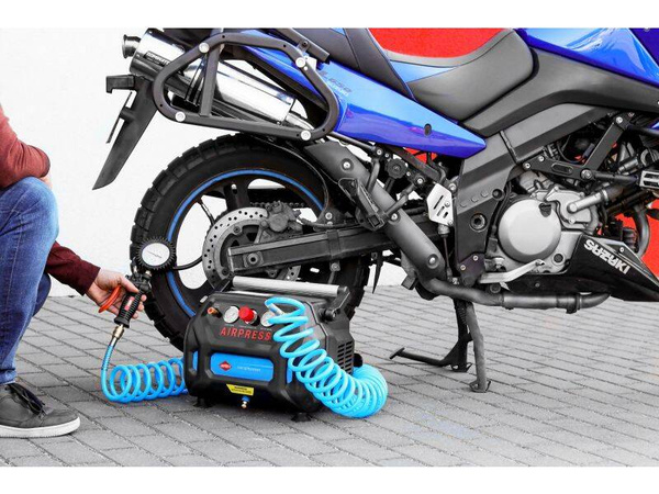 Mały kompresor bezolejowy Airpress H 215-6 8 bar 1.5 KM/1.1 kW 92 l/min 6 l BoomBox