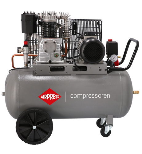 Kompresor dwutłokowy olejowy Airpress HK 425-100 Pro 10 bar 3 KM/2.2 kW 400V 317 l/min 100 l