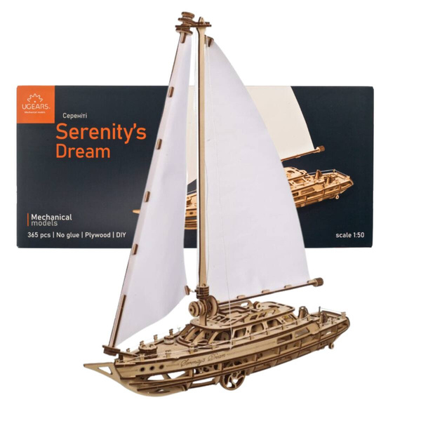 Żaglówka Serenity's Dream UGEARS 70224