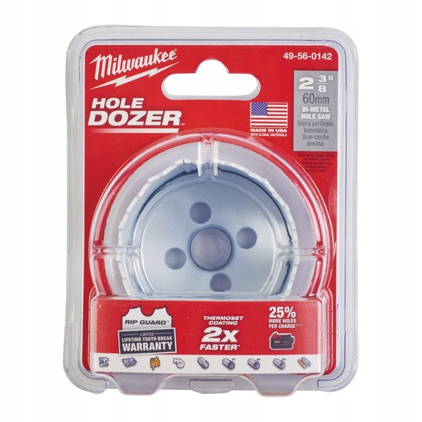 Otwornica 60 mm Hole Dozer Milwaukee 49560142