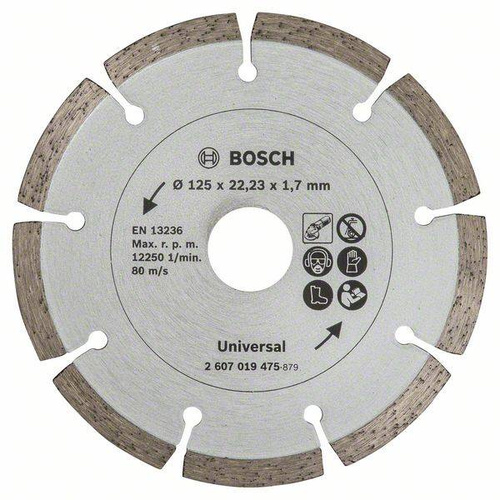 Diamentowa tarcza tnąca 125 x 22,23 mm Bosch 2607019475