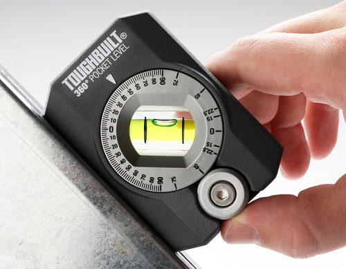 Kieszonkowa poziomica 360 ToughBuilt TB-H2-L-4R